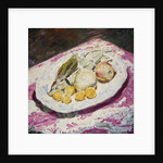 Still Life, fruit on a dish, 1829 by William Nicholson