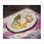 Still Life, fruit on a dish, 1829 by William Nicholson