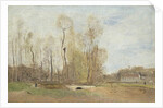Auvers-sur-Oise: Daubigny's pond, c.1855 by Jean Baptiste Camille Corot