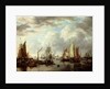 Shipping before Dordrecht, 1651 by Simon Jacobsz. Vlieger