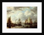 Shipping before Dordrecht, 1651 by Simon Jacobsz. Vlieger