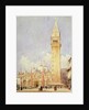 Piazza San Marco, Venice, c.1826 by Richard Parkes Bonington