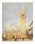 Piazza San Marco, Venice, c.1826 by Richard Parkes Bonington