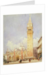 Piazza San Marco, Venice, c.1826 by Richard Parkes Bonington