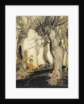 The trees and the axe by Arthur Rackham