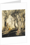 The trees and the axe by Arthur Rackham