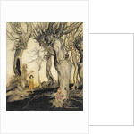 The trees and the axe by Arthur Rackham