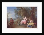 The Swing by Jean-Baptiste Joseph Pater