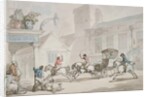 The King's Arms, Dorchester by Thomas Rowlandson