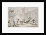 The King's Arms, Dorchester by Thomas Rowlandson