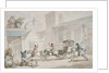 The King's Arms, Dorchester by Thomas Rowlandson