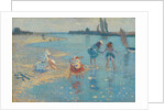 Walberswick, Children Paddling, 1891 by Philip Wilson Steer