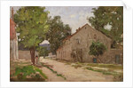 Route de Port-Marly, c.1860-67 by Camille Pissarro