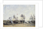 Portrieux, c.1873 by Eugene Louis Boudin