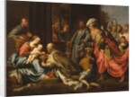 Adoration of the Kings, after van Loon by Jeremias Majer