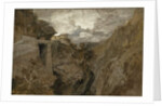 Fortified Pass, Val d'Aosta, 1802 by Joseph Mallord William Turner