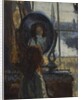 Girl at a looking-glass, little Rachel, 1907 by Walter Richard Sickert