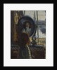 Girl at a looking-glass, little Rachel, 1907 by Walter Richard Sickert