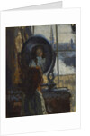 Girl at a looking-glass, little Rachel, 1907 by Walter Richard Sickert
