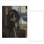 Girl at a looking-glass, little Rachel, 1907 by Walter Richard Sickert