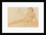 Two seated nudes by Auguste Rodin
