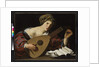 Young woman tuning a lute, c.1626-27 by Hendrick Ter Brugghen