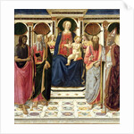 Virgin and Child with SS. John the Baptist, Andrew, Bartholomew and Zenobius, c.1478 by Cosimo Rosselli