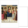 Virgin and Child with SS. John the Baptist, Andrew, Bartholomew and Zenobius, c.1478 by Cosimo Rosselli