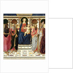 Virgin and Child with SS. John the Baptist, Andrew, Bartholomew and Zenobius, c.1478 by Cosimo Rosselli