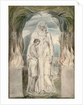 The Angel of the Divine Presence by William Blake
