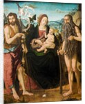 Virgin and Child between St. John the Baptist and St. Onuphrius by Neapolitan School