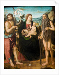 Virgin and Child between St. John the Baptist and St. Onuphrius by Neapolitan School