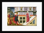 Simon Magus Offering St. Peter Money, 1470-75 by Liberale da Verona