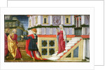 Simon Magus Offering St. Peter Money, 1470-75 by Liberale da Verona