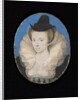 Unknown lady, c.1595-1600 by Isaac Oliver