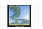 Poplars, 1891 by Claude Monet