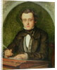 Portrait of Wilkie Collins 1853 by Charles Alston Collins