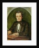 Portrait of Wilkie Collins 1853 by Charles Alston Collins