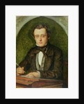Portrait of Wilkie Collins 1853 by Charles Alston Collins