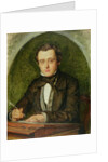 Portrait of Wilkie Collins 1853 by Charles Alston Collins