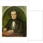 Portrait of Wilkie Collins 1853 by Charles Alston Collins