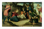 The Adoration of the Shepherds, 1540s by Jacopo Robusti Tintoretto