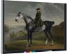 Joseph Smyth Esquire, Lieutenant of Whittlebury Forest, Northamptonshire, on a Dapple Grey Horse, c.1762-64 by George Stubbs