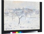 Snowy Landscape at Eragny with an Apple Tree, 1895 by Camille Pissarro