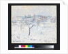 Snowy Landscape at Eragny with an Apple Tree, 1895 by Camille Pissarro