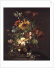 Vase of Flowers by Simon Peeterz Verelst