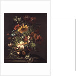 Vase of Flowers by Simon Peeterz Verelst