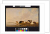 Cattle by a River, 1835 by Thomas Sidney Cooper