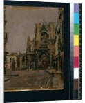 Church of St Jacques, Dieppe, 1899-1900 by Walter Richard Sickert