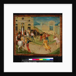 Atalanta's race, before 1555 by Niccolo the Younger Giolfino